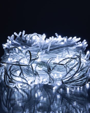 Гірлянда Різдвяна фея вулична 50 м 500 LED білий провід Білий CF500L50MWW