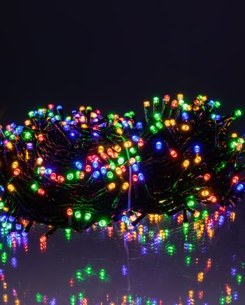 Гірлянда Різдвяна фея вулична 50 (м) 500 LED чорний провід Мультиколір CF500L50MBML