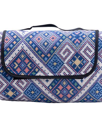 Килимок для пікніка жакардовий, синій LU012BL