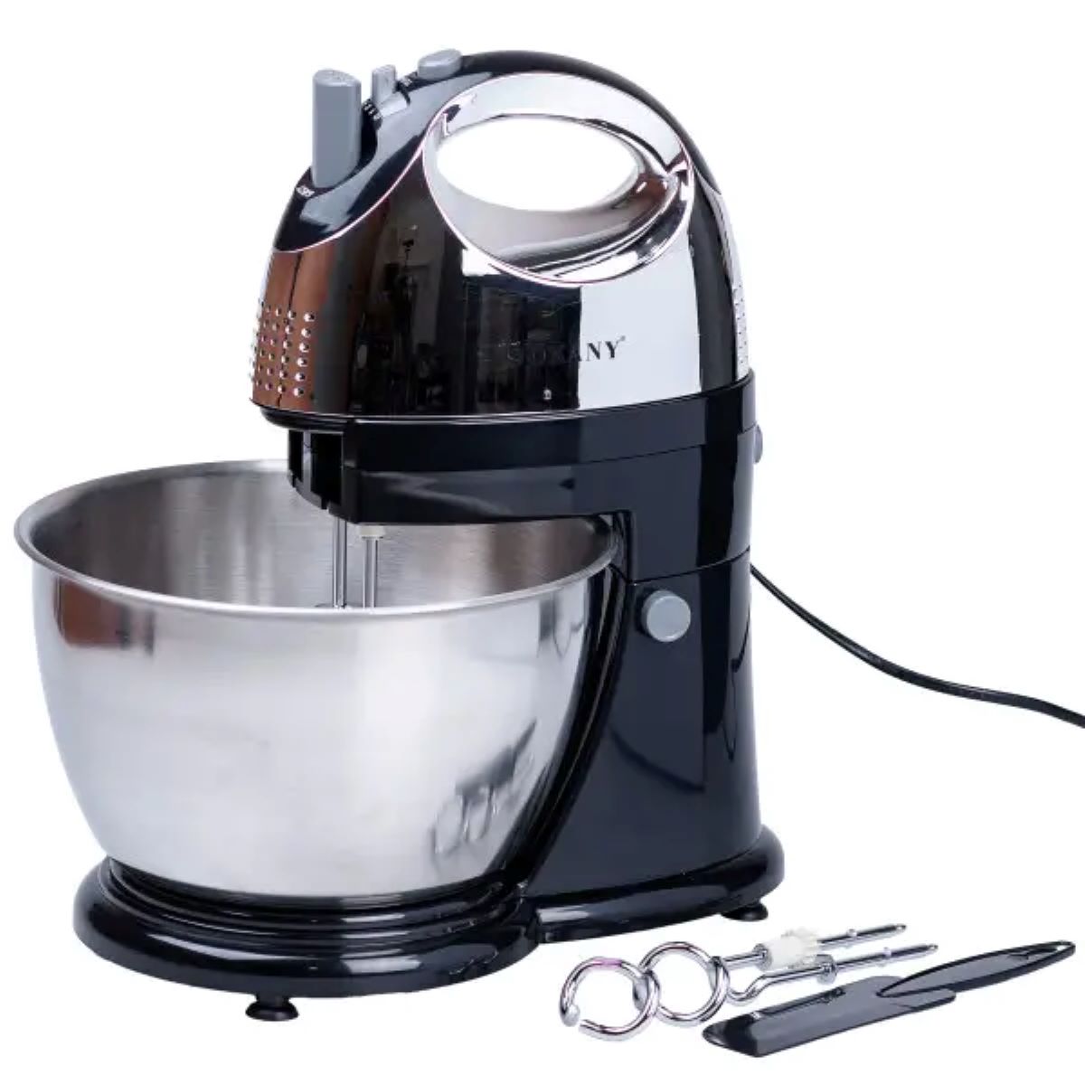 Міксер стаціонарний Sokany KF-906CS з чашею на 4 л 500Вт