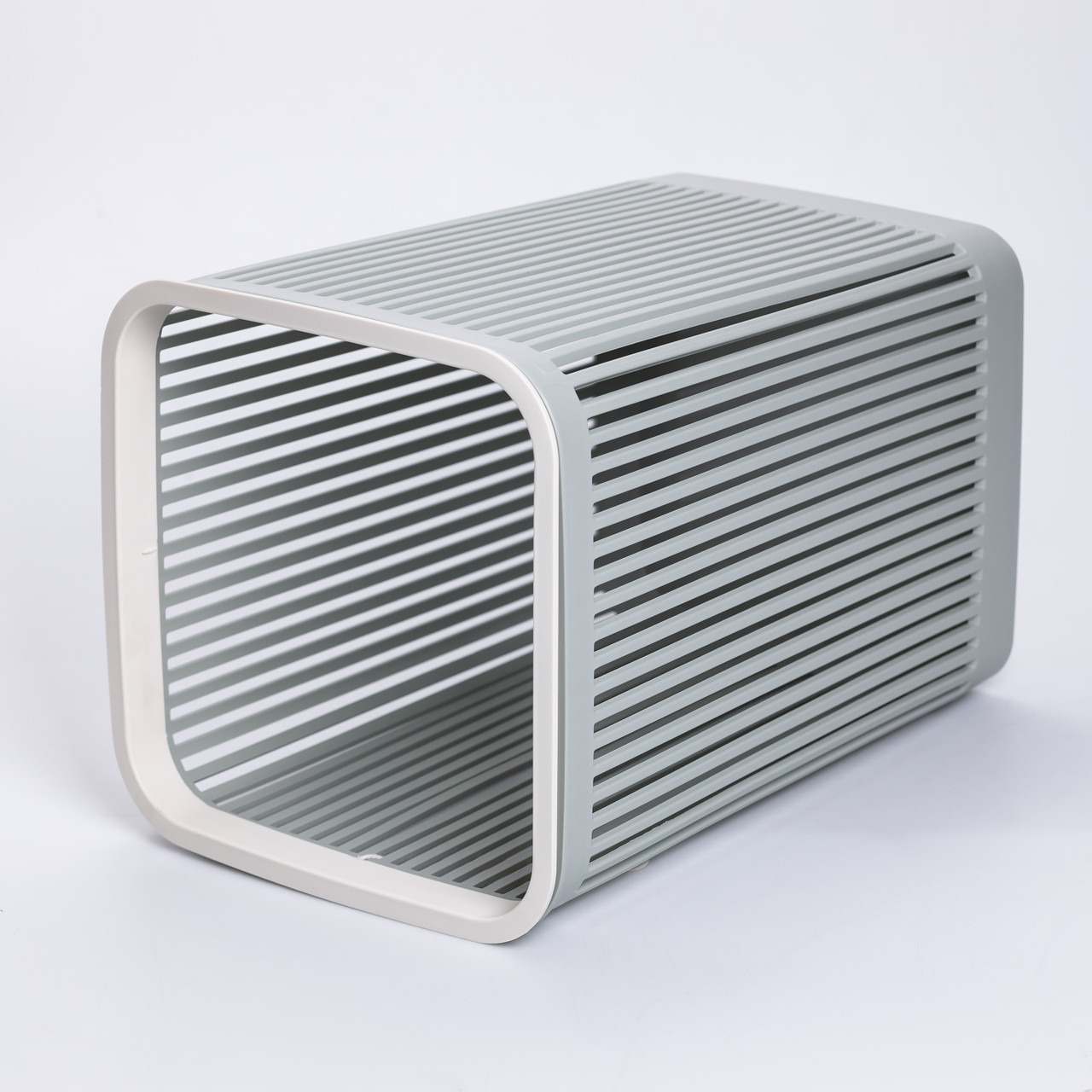 Кошик для сміття пластиковий в офіс для паперу 22×22×30 (см) кошик під сміття 8 (л) відро для сміття Зелений HP-45-9GR