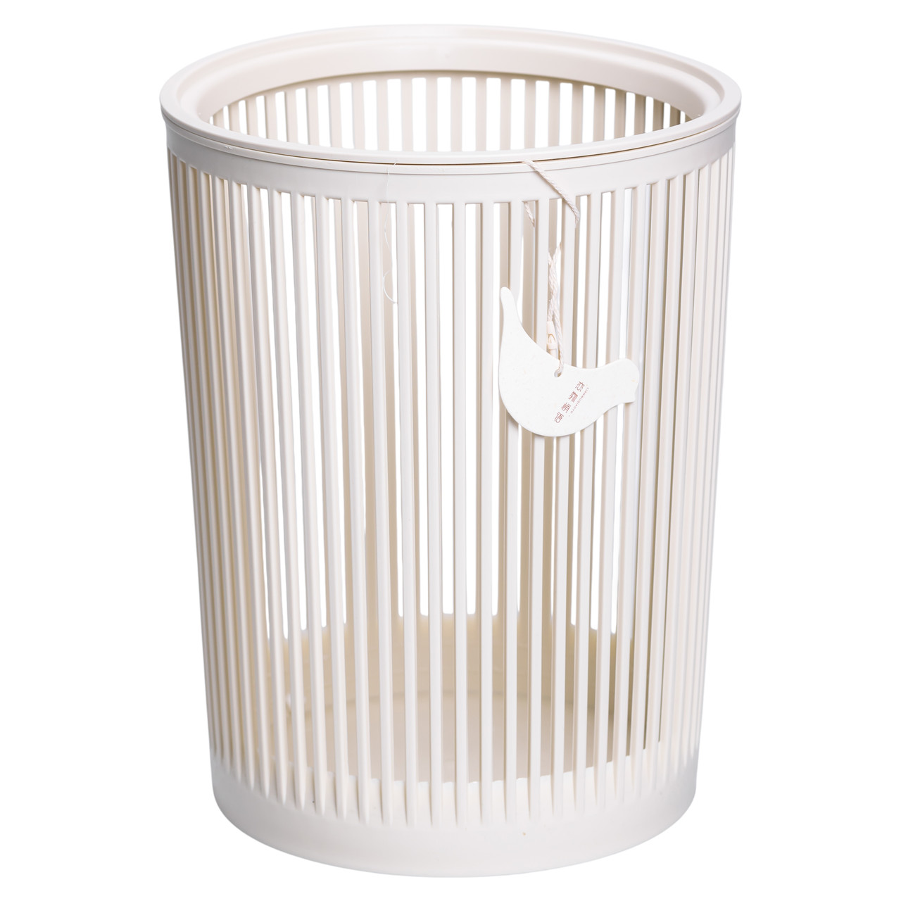 Кошик для сміття пластиковий в офіс для паперу 8 (л) кошик під сміття відро для сміття Білий HP-45-8BE