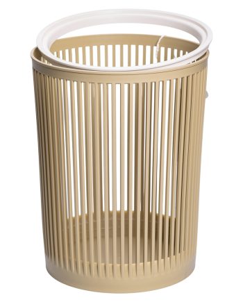 Кошик для сміття пластиковий в офіс для паперу 8 (л) кошик під сміття відро для сміття Коричневий HP-45-8OL