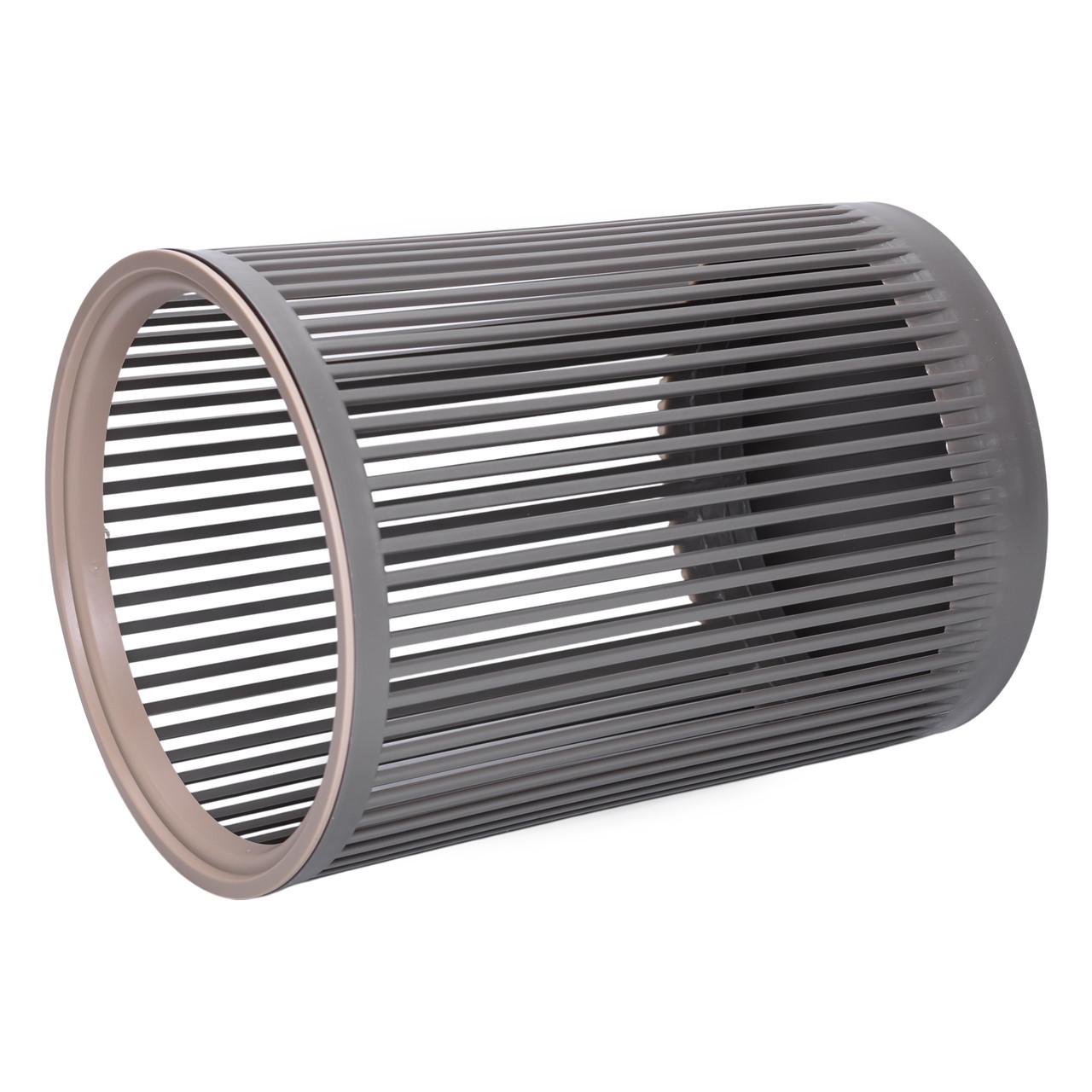 Кошик для сміття пластиковий в офіс для паперу 8 (л) кошик під сміття відро для сміття Сірий HP-45-8G