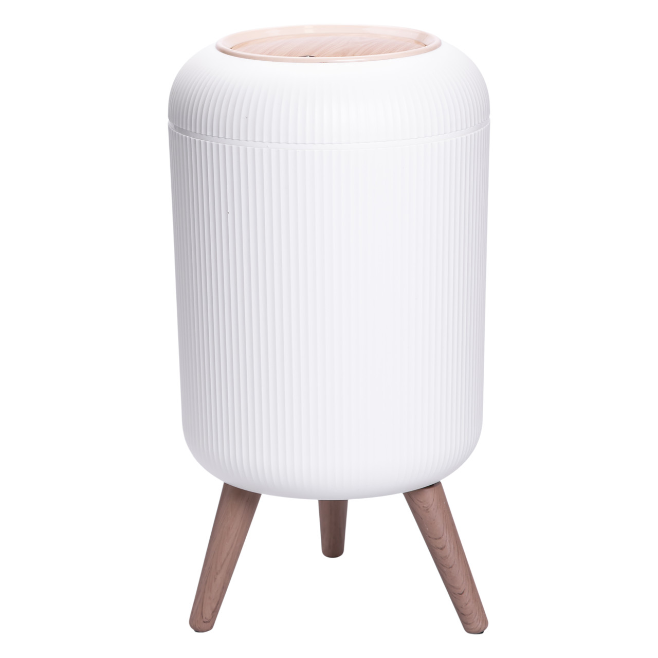 Відро для сміття з клік-кришкою на ніжках 10 літрів відро для сміття на кухню, в спальню і для офісу HP-45-14