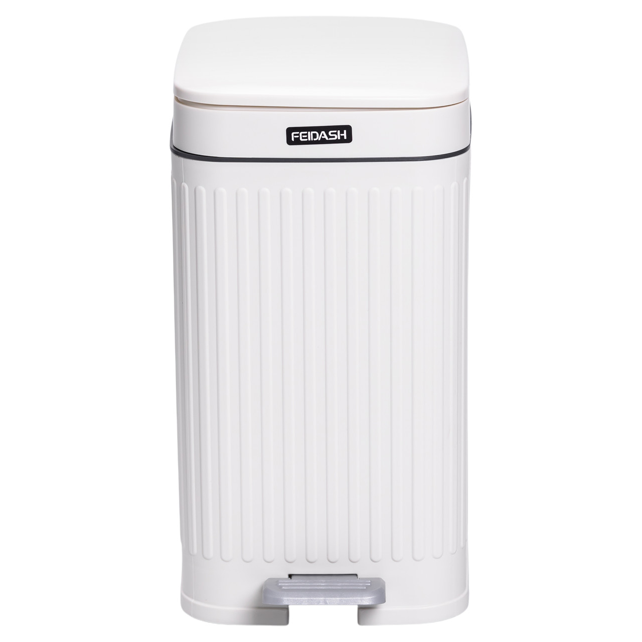 Відро для сміття з педаллю 5л відро для сміття з кришкою і педаллю Білий HP-45-11BE