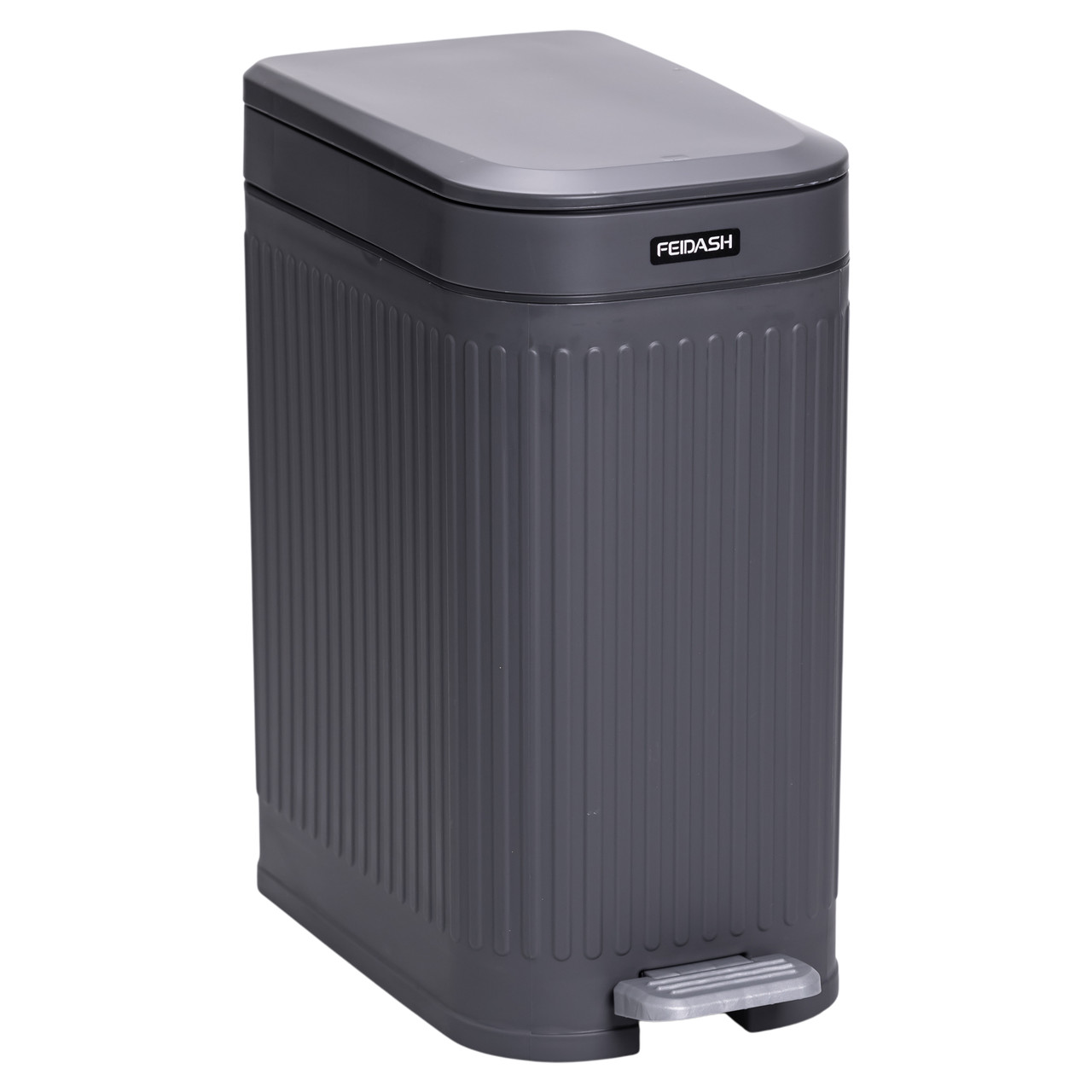 Відро для сміття з педаллю 5л відро для сміття з кришкою і педаллю Сірий HP-45-12G
