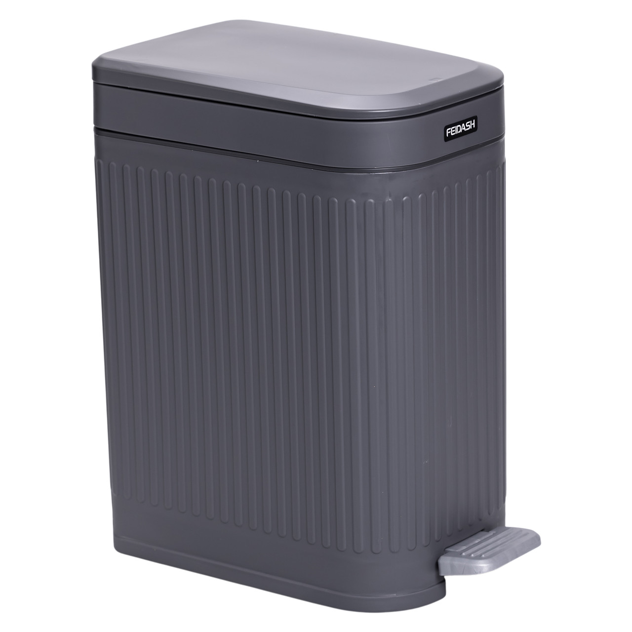 Відро для сміття з педаллю 5л відро для сміття з кришкою і педаллю Сірий HP-45-12G