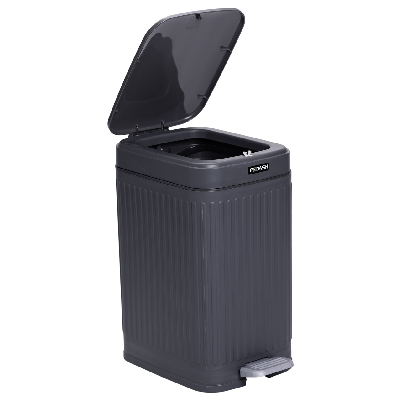 Відро для сміття з педаллю 5л відро для сміття з кришкою і педаллю Сірий HP-45-11G