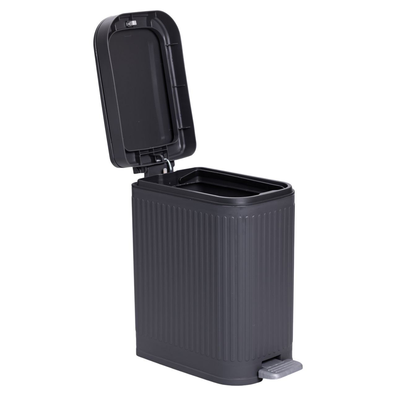 Відро для сміття з педаллю 5л відро для сміття з кришкою і педаллю Сірий HP-45-12G