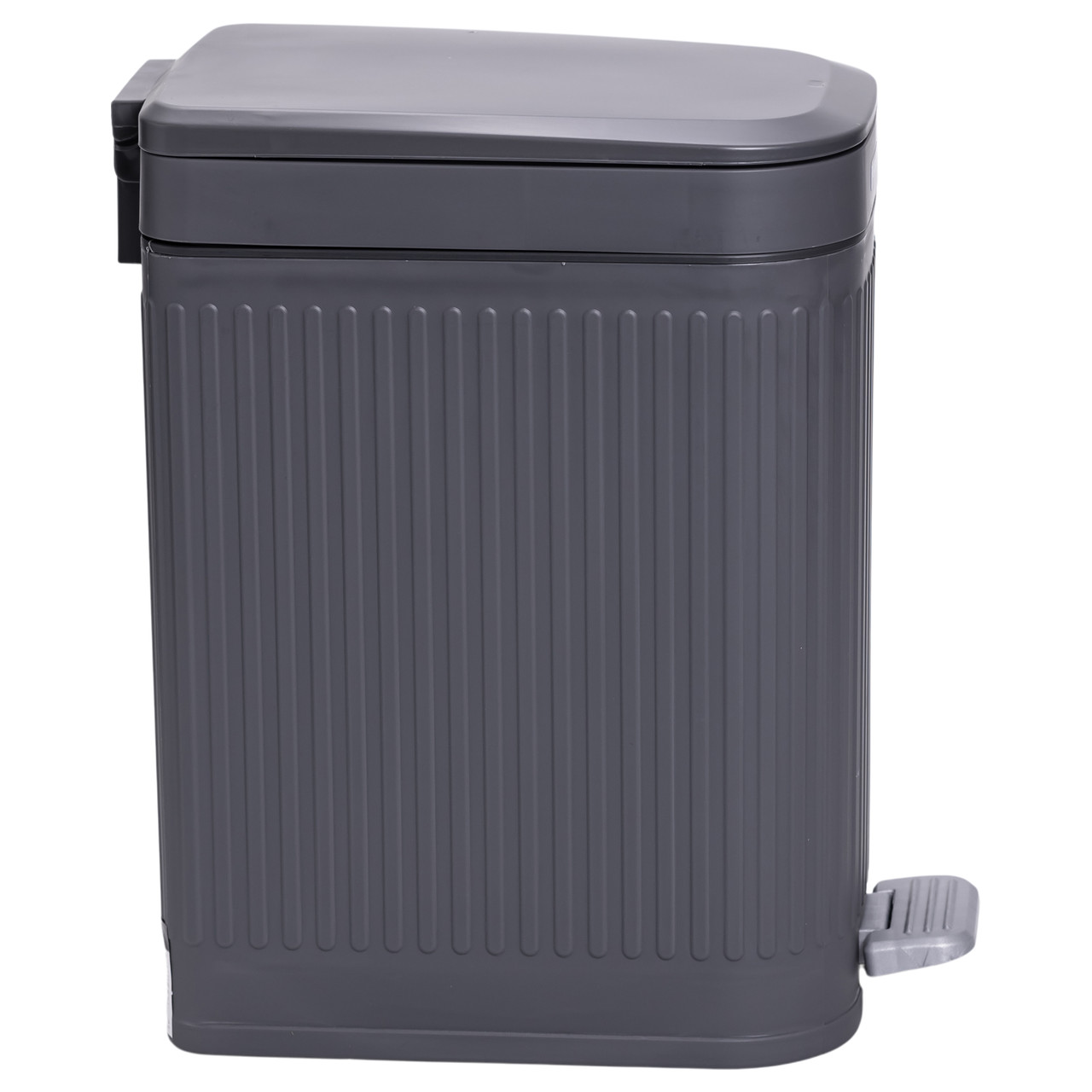 Відро для сміття з педаллю 5л відро для сміття з кришкою і педаллю Сірий HP-45-12G