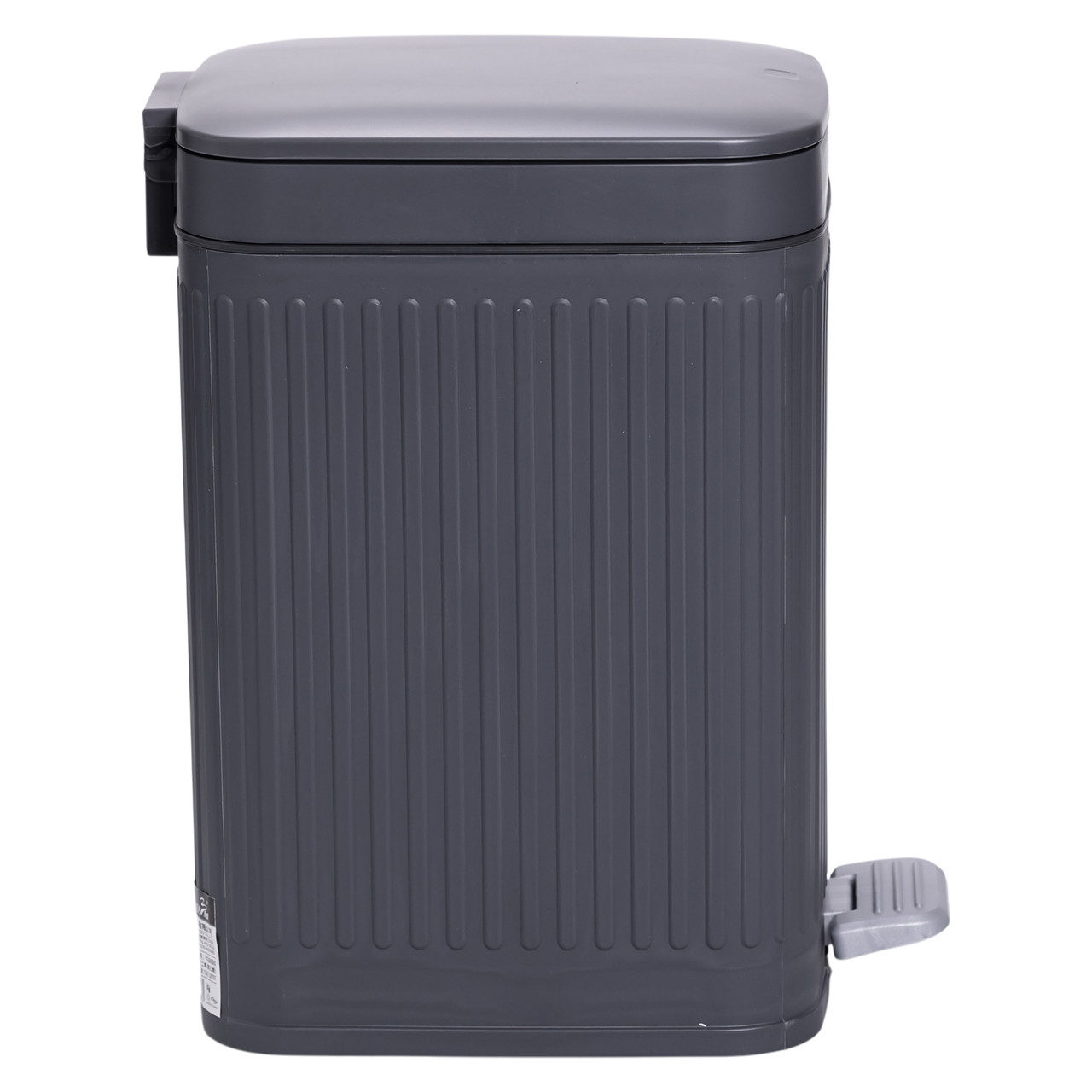 Відро для сміття з педаллю 5л відро для сміття з кришкою і педаллю Сірий HP-45-11G