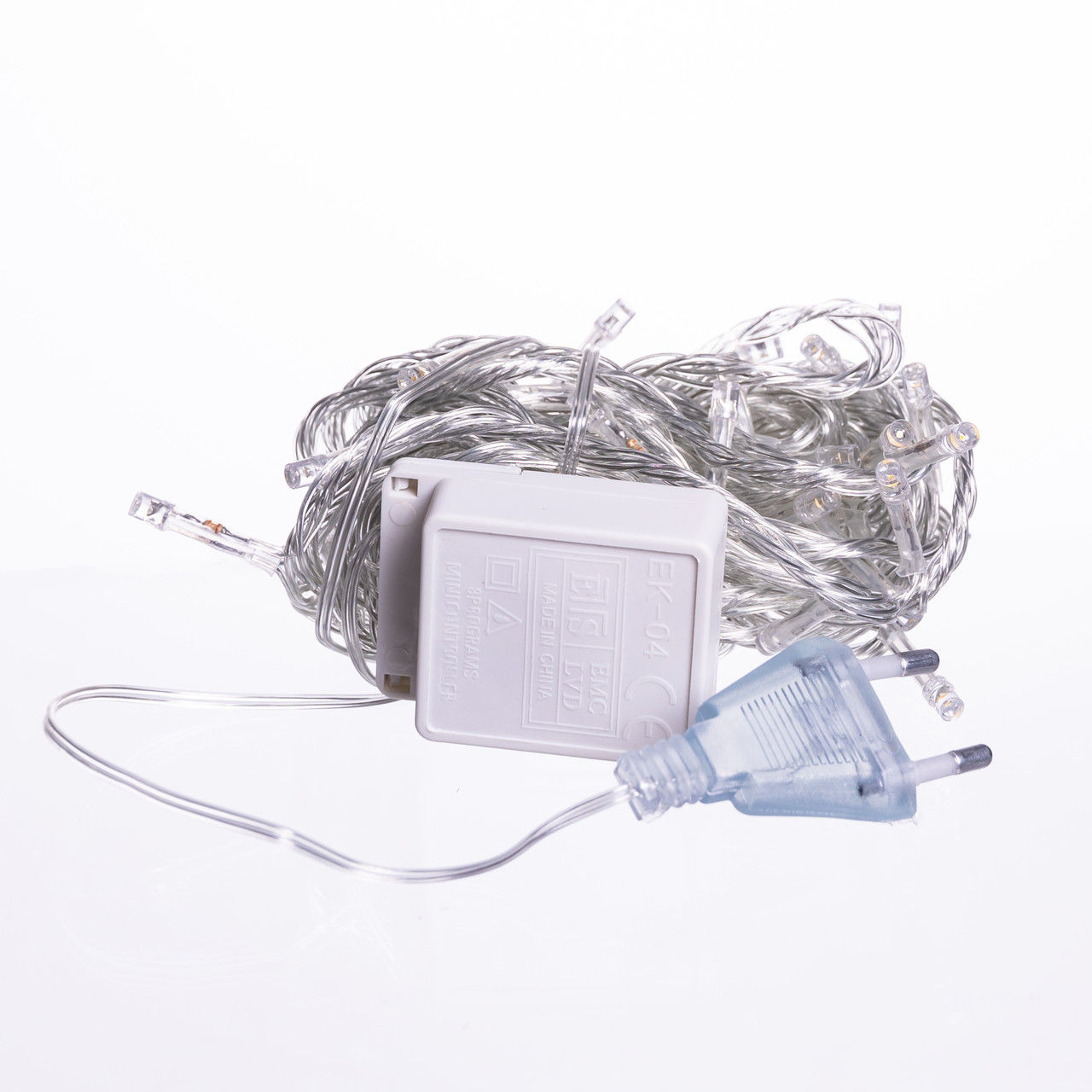 Новорічна гірлянда кімнатна нитка 10 м 120 LED чорний провід Жовтий W120LED10MBY