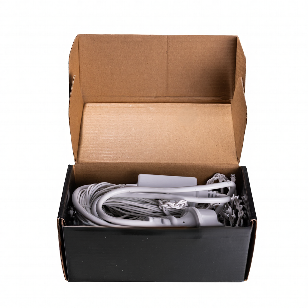 Новорічна гірлянда вулична Бахрома 6 м 105 LED білий провід Мультиколор 6MWMLNEW