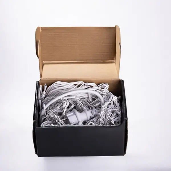 Вулична гірлянда Бахрома 12 м 200 LED білий провід Синій 12MWBL