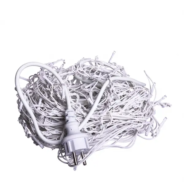 Вулична гірлянда Бахрома 20 м 335 LED білий провід Білий 20MWW