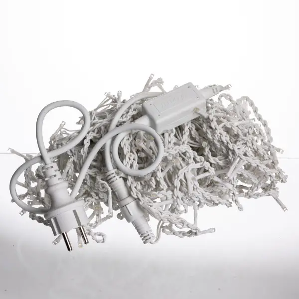 Вулична гірлянда Бахрома 20 м 335 LED білий провід Мультиколір 20MWML