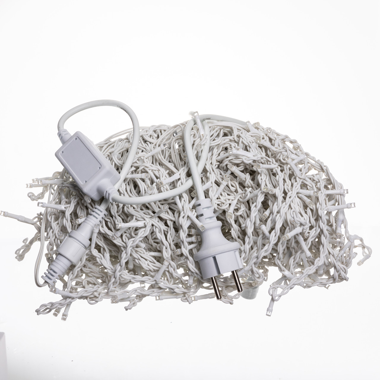 Вулична гірлянда Бахрома 36 м 600 LED білий провід Синій 36MWBL