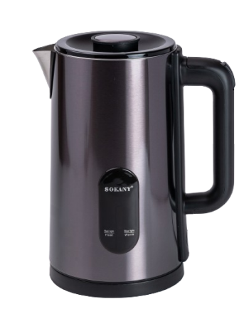 Чайник електричний Sokany SK-09019G 3 літри Сірий