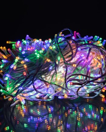 Гірлянда Різдвяна фея вулична 50 м 500 LED білий провід Мультиколір CF500L50MWML