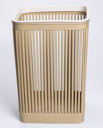 Кошик для сміття пластиковий в офіс для паперу 22×22×30 (см) кошик під сміття 8 (л) відро для сміття Коричневий HP-45-9OL