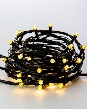 Новорічна гірлянда штора 3х2 м 144 LED кімнатна білий провід Жовтий ZWM32144LEDY