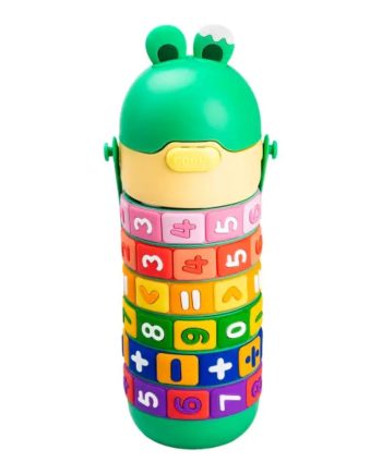 Термос дитячий інтерактивний 430 мл із цифрами Зелений HP17305GR