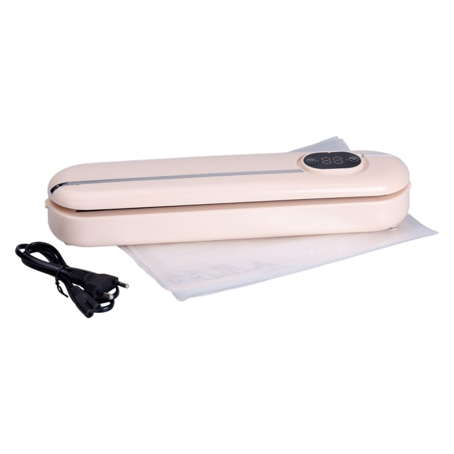 Вакууматор побутовий для сухих і вологих продуктів 300 Вт Рожевий HP-11-2