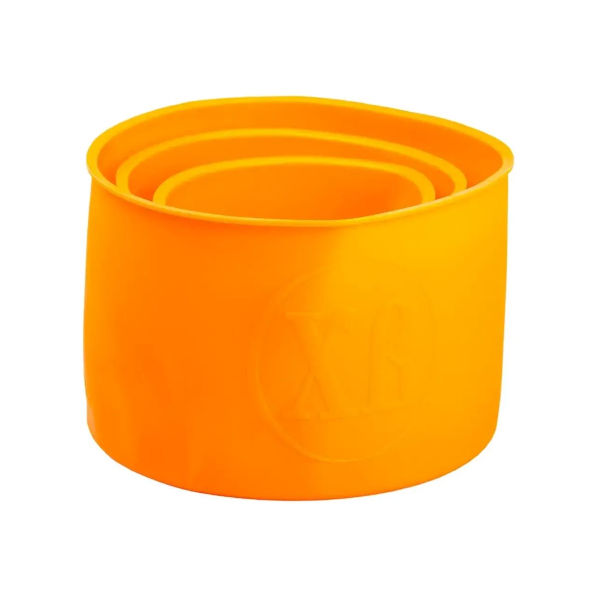 Набір форм для випічки паски силіконові 3 шт 1.7 л, 1 л, 0.6 л форми для паски Помаранчеві HP-35-557O