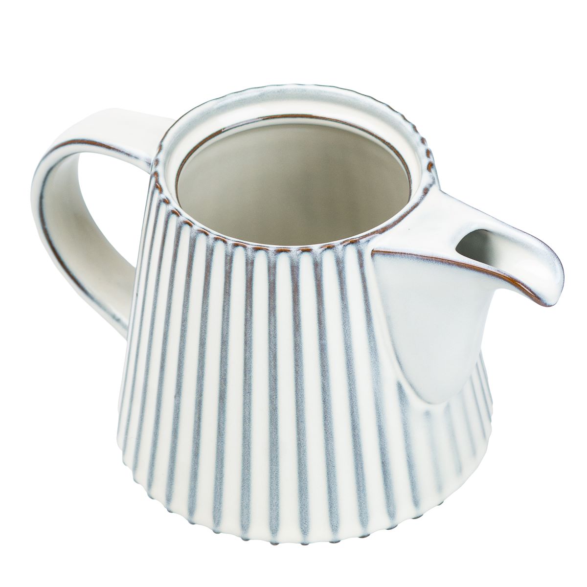 Чайник для заварювання 850 мл порцелянаовий з бамбуковою кришкою Білий HP7211W