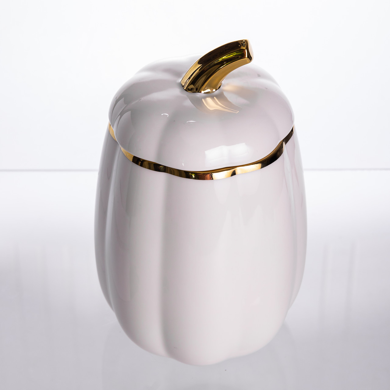 Банка для зберігання Гарбуз порцелянова 2 л з кришкою HP-26-4