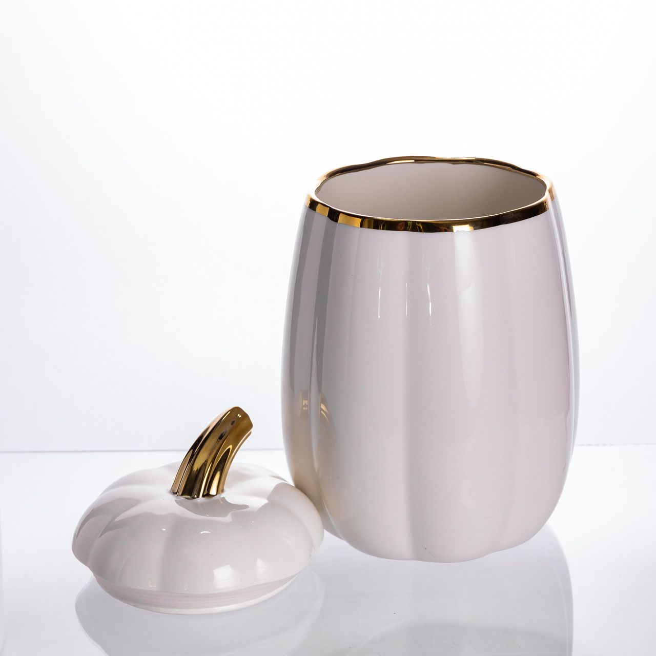 Банка для зберігання Гарбуз порцелянова 3.8 л з кришкою HP-26-3