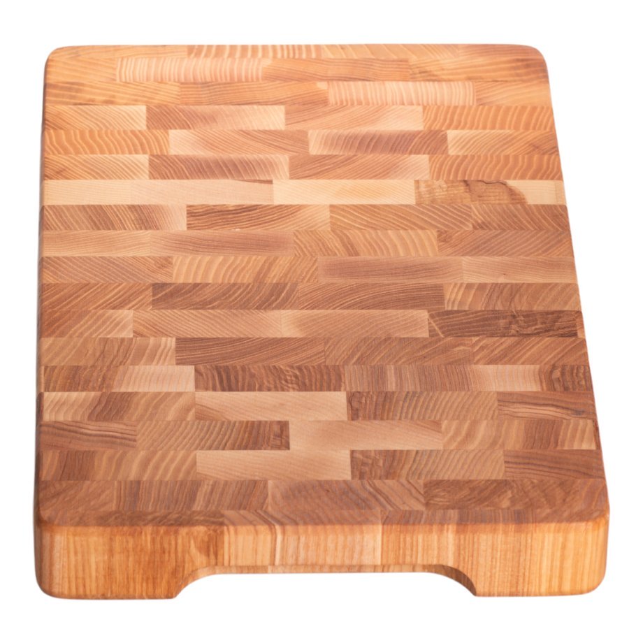 Дошка для нарізання обробна 45x25 см Доміно з ясена Lugi C52W250400Y