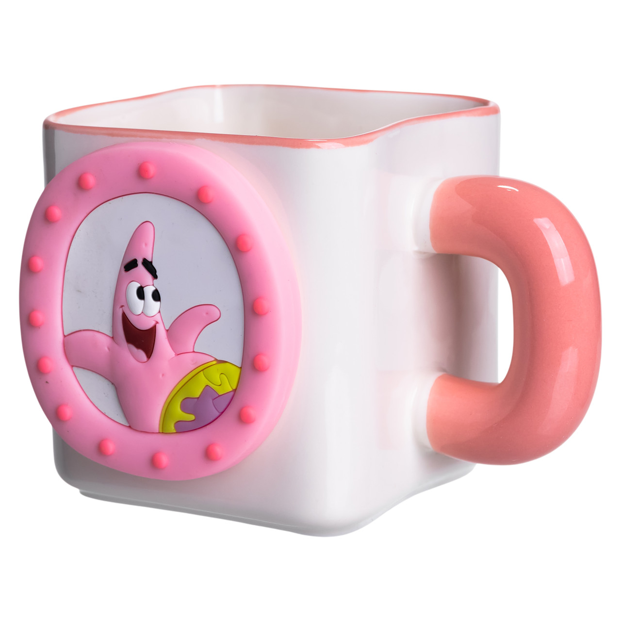 Порцелянова чашка "Патрік " з магнітним декором 500 мл, Кружка дитяча чашка із порцеляни на подарунок FM-12P