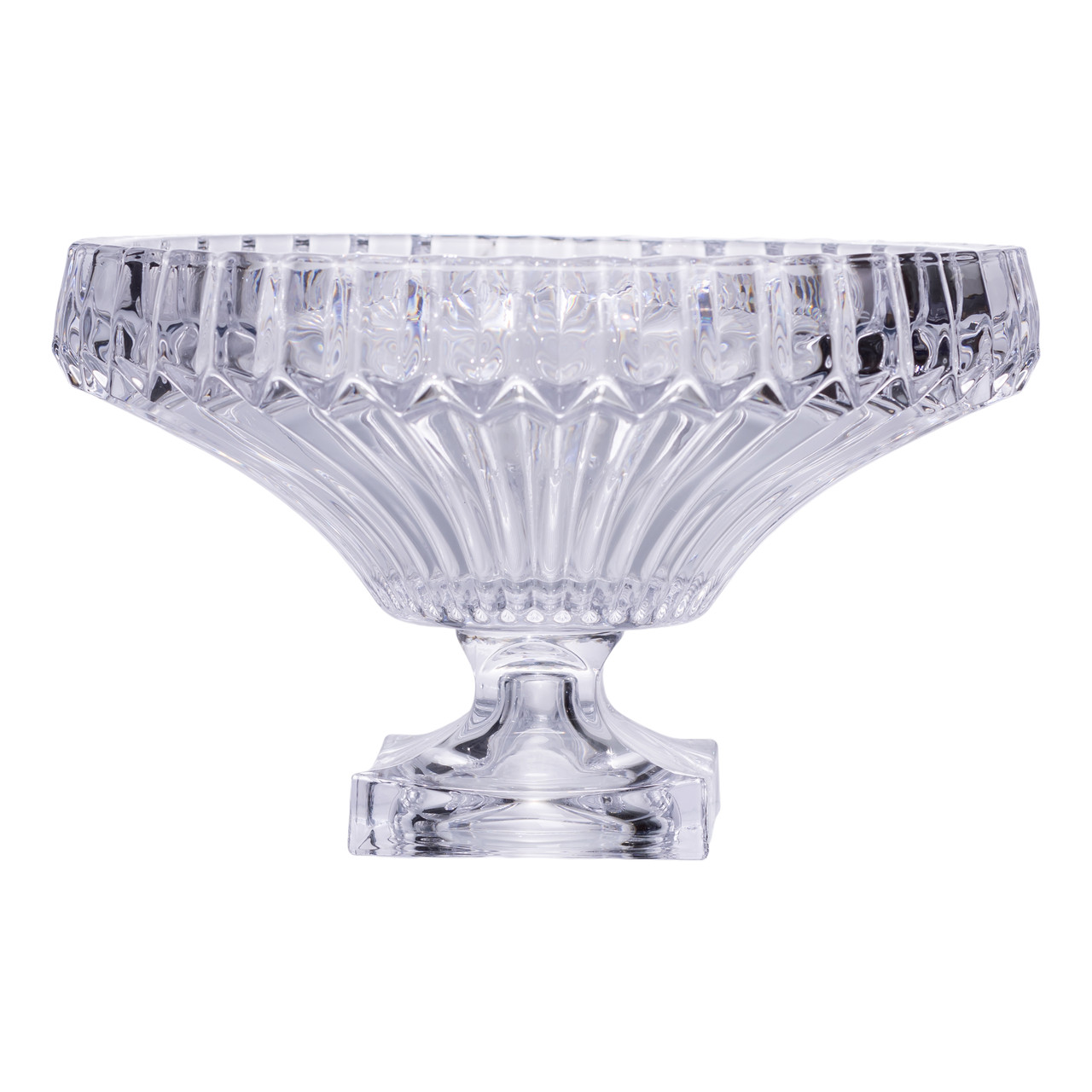 Фруктовниця скляна на ніжці Ø29 (см) Прозора HP-19-139RB