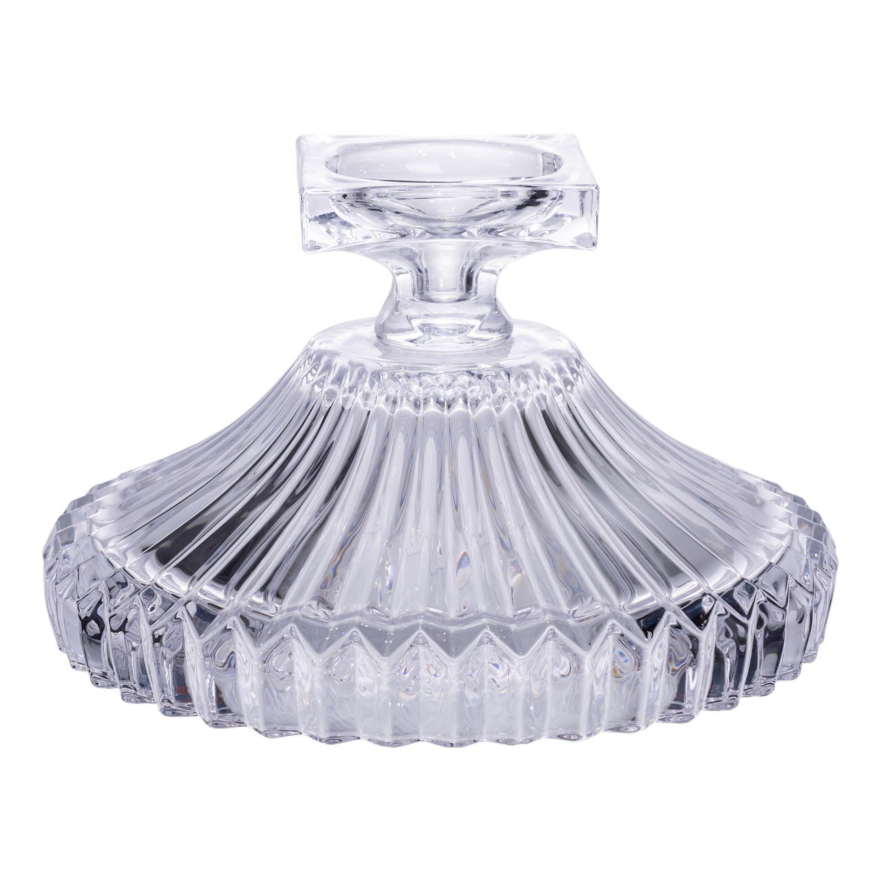 Фруктовниця скляна на ніжці Ø29 (см) Прозора HP-19-139RB