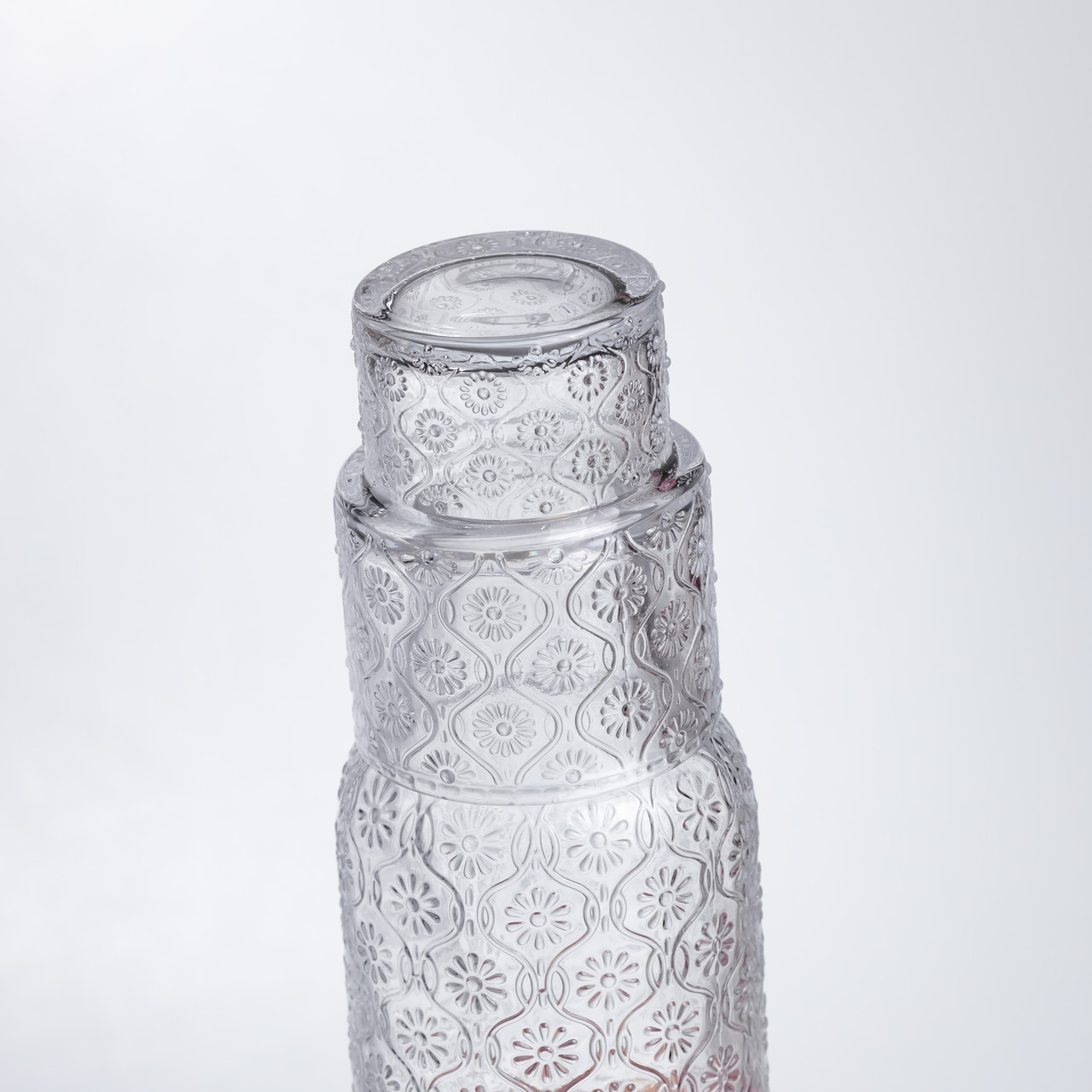 Глечик 700 мл зі склянкою 1 (шт) для напоїв Прозорий HP-19-L2