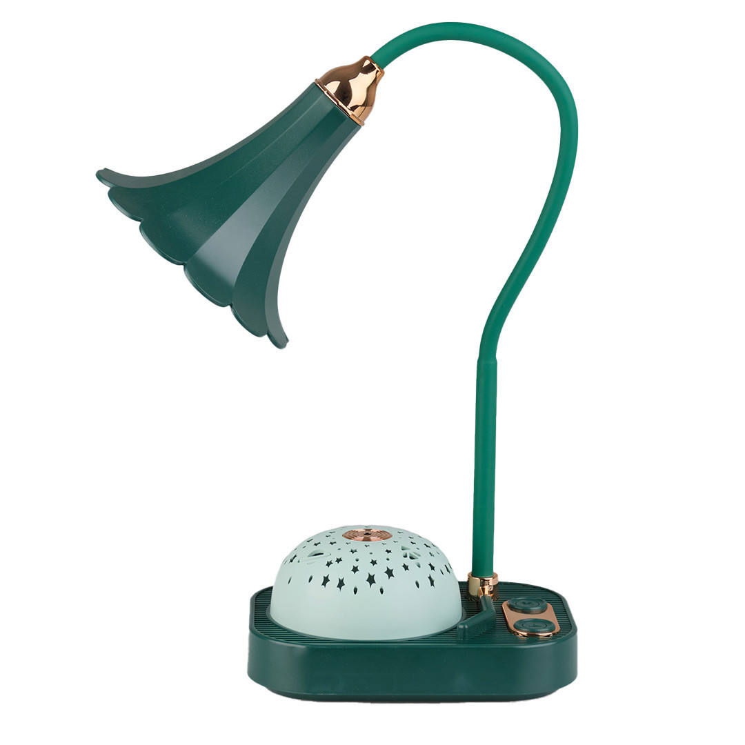 Дитяча лампа нічник із проекцією зоряного неба 3.2 Вт зелена UP180GR