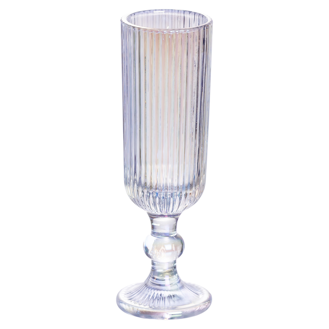 Набір келихів для шампанського 6 штук 160 (мл) подарункові скляні келихи на високій ніжці HP7116RB