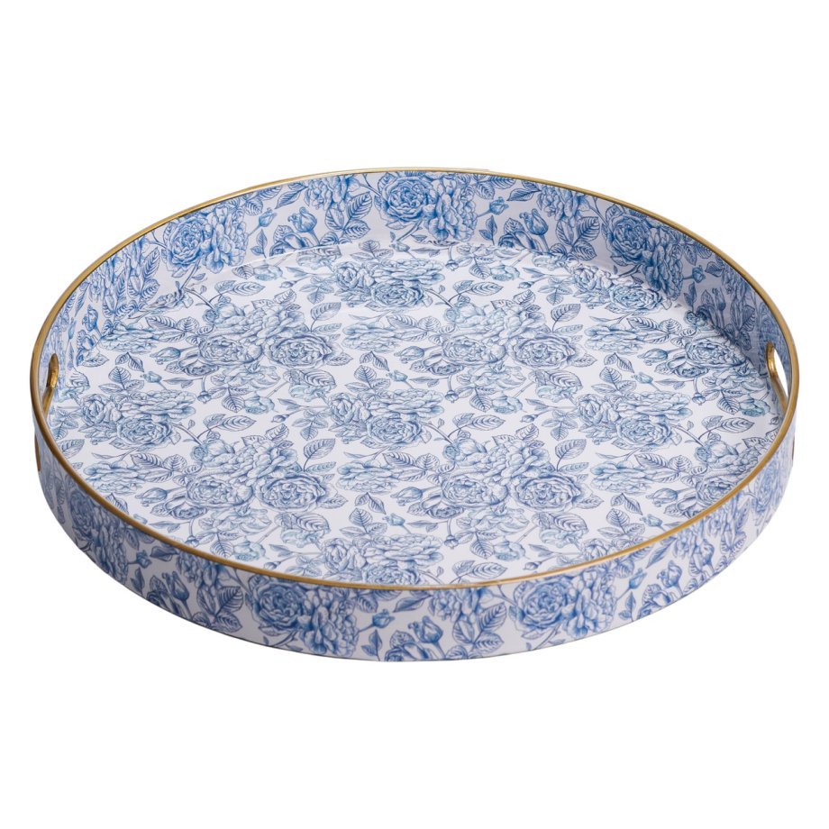 Набір круглих підносів для подачі їжі 2 (шт) Ø32.5 / 37 (см) HP-HK-17