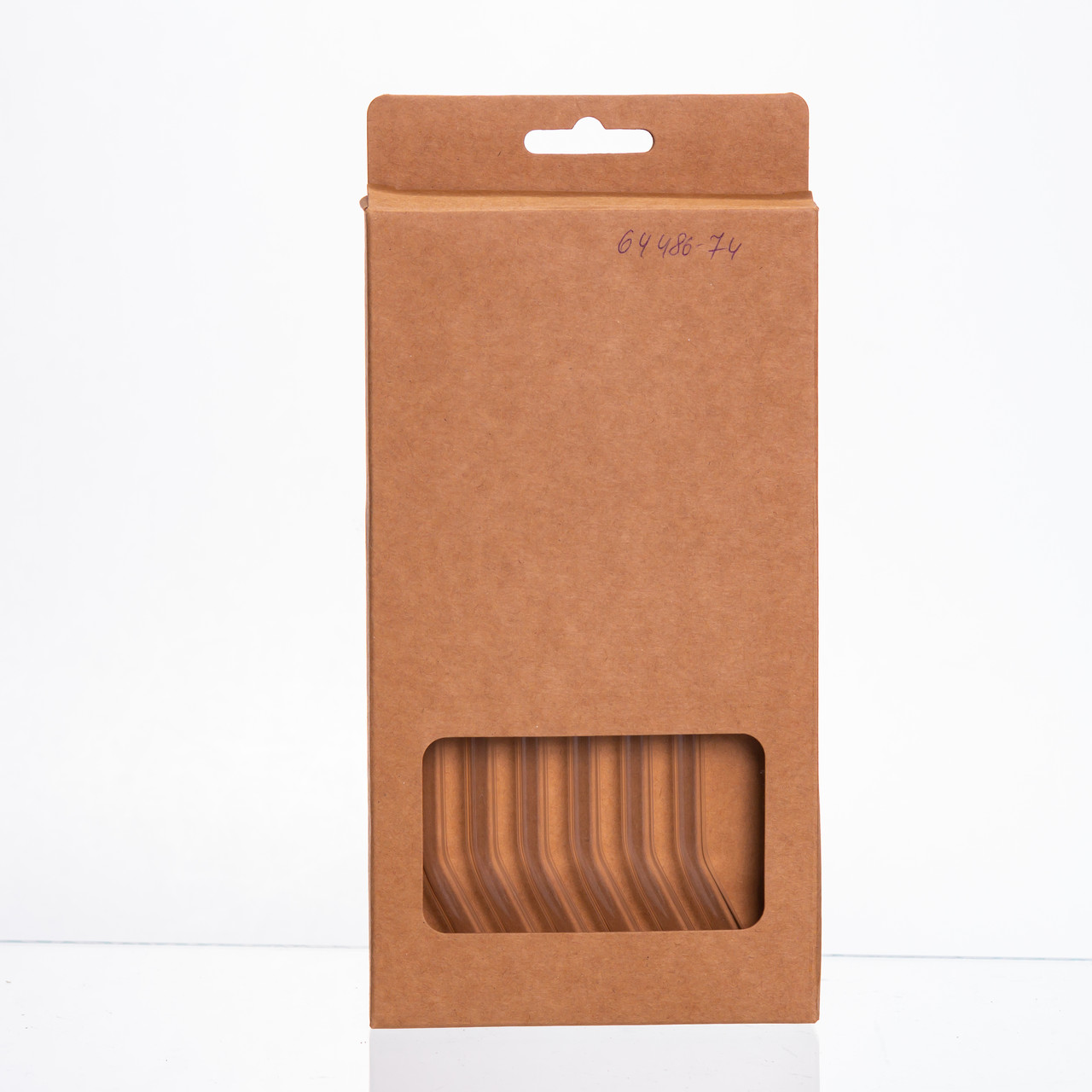 Набір скляних трубочок із щіточкою (6+1) 64486-74