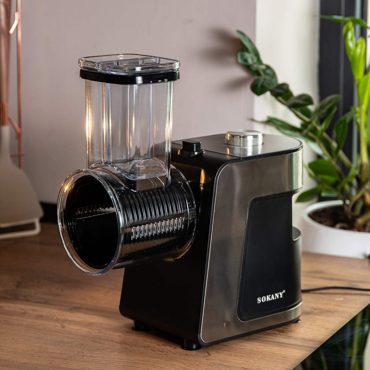 Овочерізка електрична 5 насадок універсальна 1000 Вт SK-1180