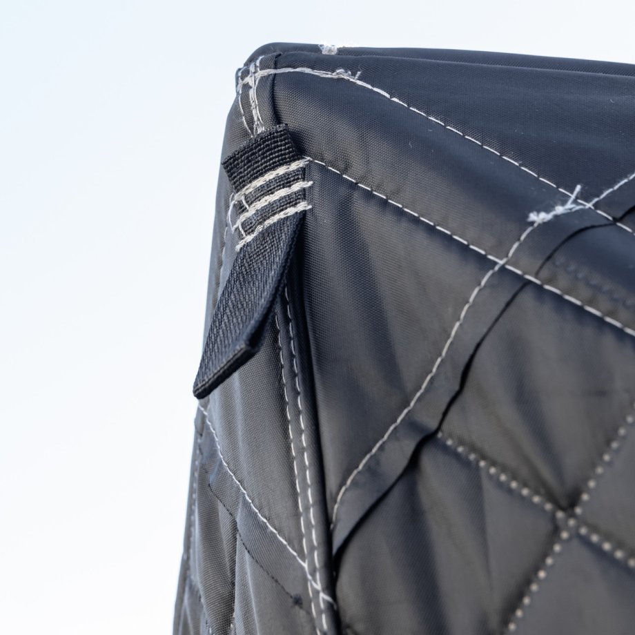 Намет зимовий утеплений "куб" (3-місний 210х210х210), Зимовий намет для рибалки туризму кемпінгу та подорожей Чорний LU-BD18B