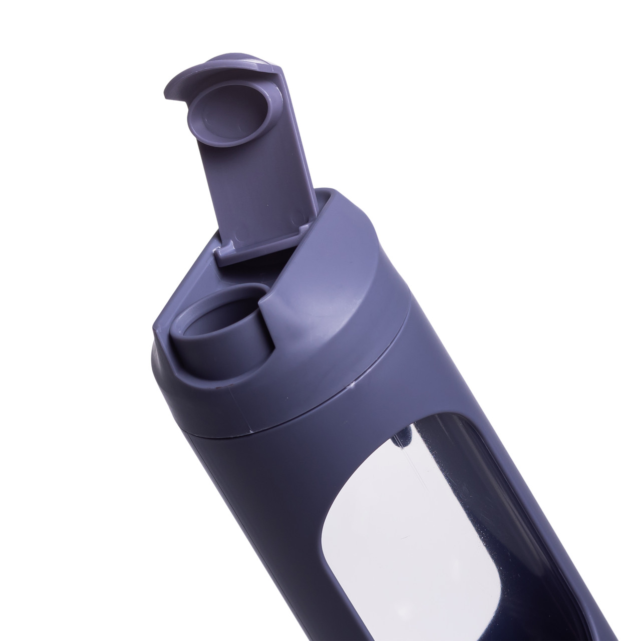 Портативний блендер для смузі на акумуляторі 450 мл блендер пляшка 25 Вт USB Сірий HP-11-10G