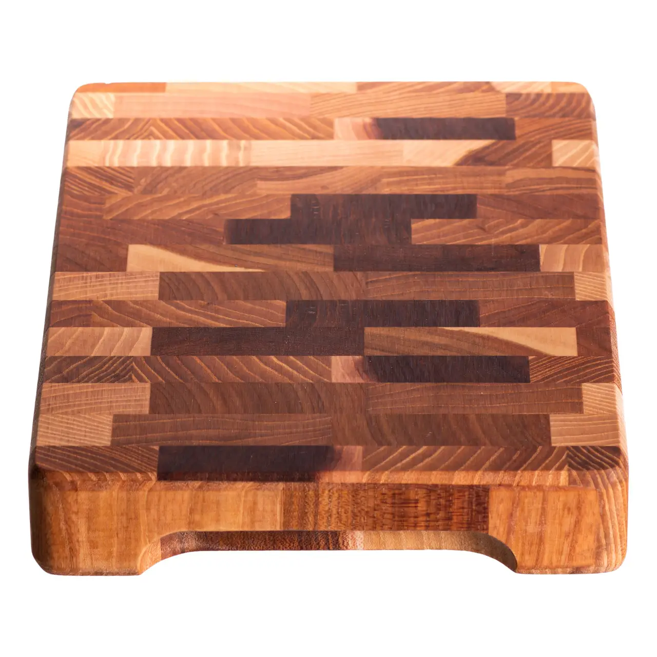 Обробна дошка з дуба 20*30 см Доміно, дерев’яна кухонна дошка для нарізання та сервірування страв C50W200300D