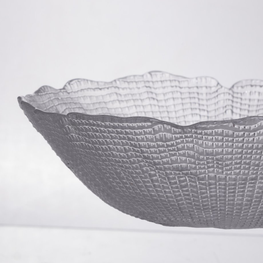 Салатниця велика скляна прозора 2 літри кругла 64486-48