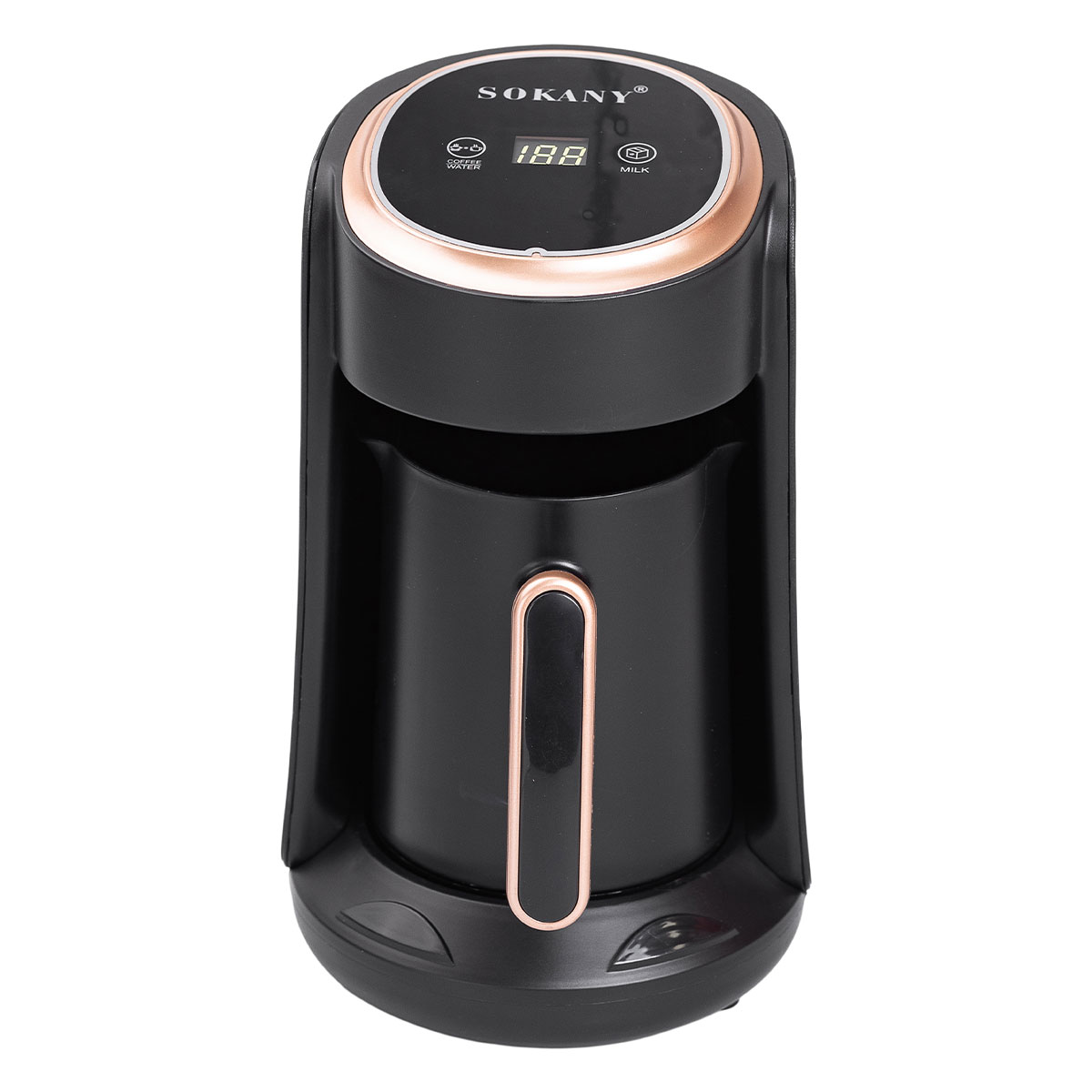 Кавоварка електрична 600 (мл) для дому та офісу Sokany електрокавоварка побутова SK-04018