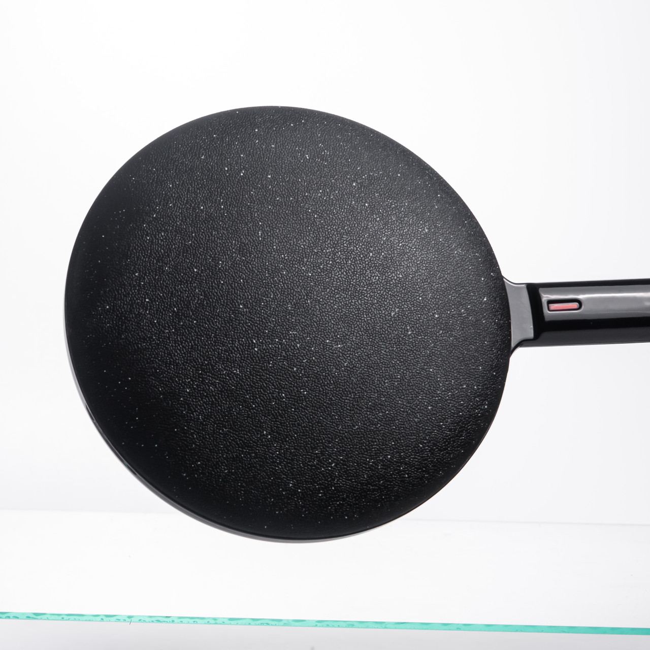 Сковорода млинниця електрична Ø20 (см) з антипригарним покриттям 600 Вт Чорний SK-07068