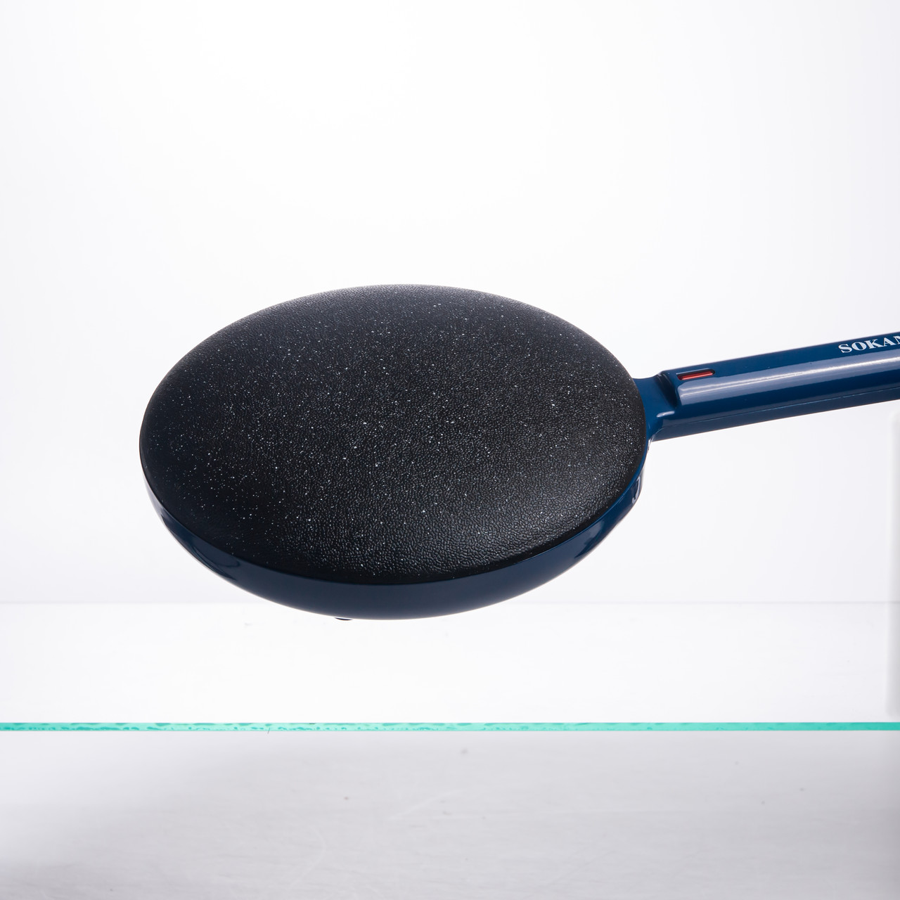 Сковорода млинниця електрична Ø20 (см) з антипригарним покриттям 600 Вт Синій SK-07057