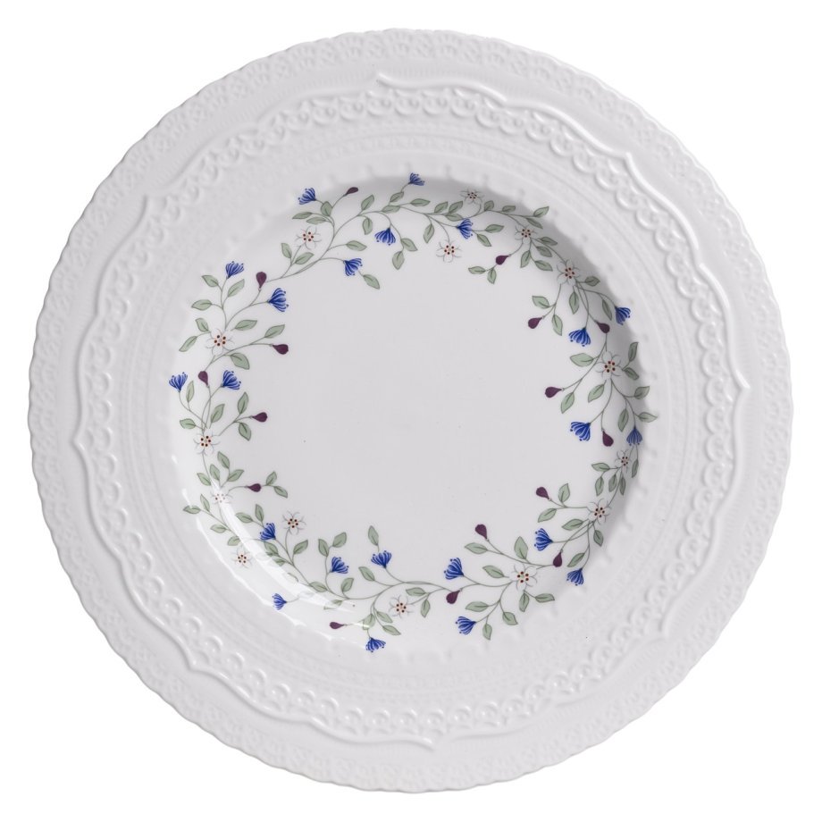 Столовий набір посуду тарілок і чашок 32 предмети на 6 персон Sophie порцеляновий, обідній столовий сервіз тарілок YY78-5A